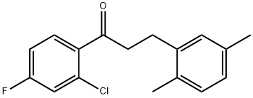 2'-CHLORO-3-(2,5-DIMETHYLPHENYL)-4'-FLUOROPROPIOPHENONE price.