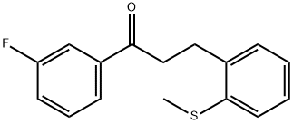 3'-FLUORO-3-(2-THIOMETHYLPHENYL)PROPIOPHENONE price.