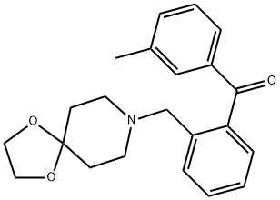 2-[8-(1,4-DIOXA-8-AZASPIRO[4.5]DECYL)METHYL]-3'-METHYL BENZOPHENONE price.