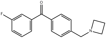 4'-AZETIDINOMETHYL-3-FLUOROBENZOPHENONE price.