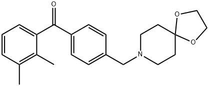 2,3-DIMETHYL-4'-[8-(1,4-DIOXA-8-AZASPIRO[4.5]DECYL)METHYL]BENZOPHENONE price.