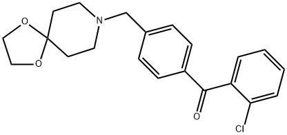 2-CHLORO-4'-[8-(1,4-DIOXA-8-AZASPIRO[4.5]DECYL)METHYL]BENZOPHENONE price.