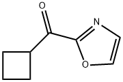 2-CYCLOBUTANOYLOXAZOLE Struktur