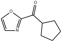 2-CYCLOPENTANOYLOXAZOLE Struktur