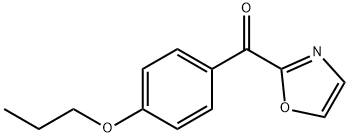 2-(4-PROPOXYBENZOYL)OXAZOLE Struktur