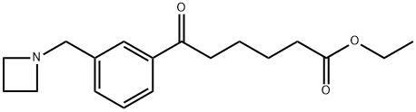 ETHYL 6-[3-(AZETIDINOMETHYL)PHENYL]-6-OXOHEXANOATE price.