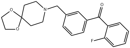 3'-[8-(1,4-DIOXA-8-AZASPIRO[4.5]DECYL)METHYL]-2-FLUOROBENZOPHENONE price.