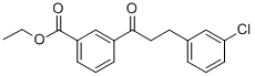 3-(3-CHLOROPHENYL)-3'-CARBOETHOXYPROPIOPHENONE price.