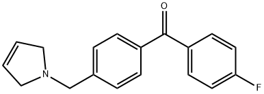 4-FLUORO-4'-(3-PYRROLINOMETHYL) BENZOPHENONE price.