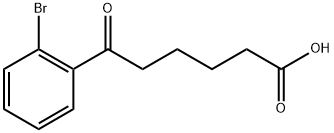 6-(2-BROMOPHENYL)-6-OXOHEXANOIC ACID Struktur