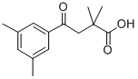 2,2-DIMETHYL-4-(3,5-DIMETHYLPHENYL)-4-OXOBUTYRIC ACID price.