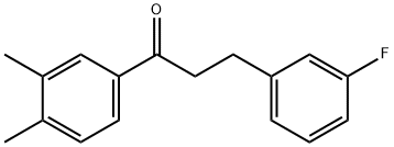 3',4'-DIMETHYL-3-(3-FLUOROPHENYL)PROPIOPHENONE price.