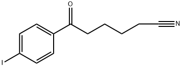 6-(4-IODOPHENYL)-6-OXOHEXANENITRILE Struktur