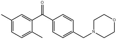 2,5-DIMETHYL-4'-MORPHOLINOMETHYL BENZOPHENONE price.