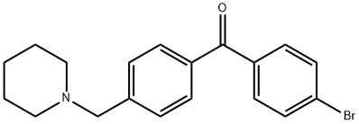 4-BROMO-4'-PIPERIDINOMETHYL BENZOPHENONE price.