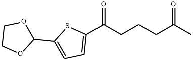 5-(1,3-DIOXOLAN-2-YL)-2-THIENYL 4-OXOPENTYL KETONE price.