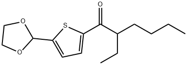 5-(1,3-DIOXOLAN-2-YL)-2-THIENYL 1-ETHYLPENTYL KETONE price.