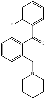 2-FLUORO-2'-PIPERIDINOMETHYL BENZOPHENONE price.