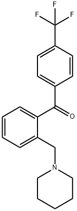 2-PIPERIDINOMETHYL-4'-TRIFLUOROMETHYLBENZOPHENONE price.