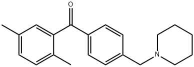 2,5-DIMETHYL-4'-PIPERIDINOMETHYL BENZOPHENONE price.