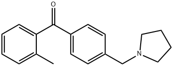 2-METHYL-4'-PYRROLIDINOMETHYL BENZOPHENONE price.