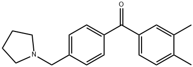 3,4-DIMETHYL-4'-PYRROLIDINOMETHYL BENZOPHENONE price.