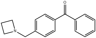 4-(AZETIDINOMETHYL) BENZOPHENONE Struktur