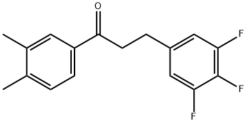 3',4'-DIMETHYL-3-(3,4,5-TRIFLUOROPHENYL)PROPIOPHENONE price.