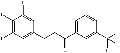 3'-TRIFLUOROMETHYL-3-(3,4,5-TRIFLUOROPHENYL)PROPIOPHENONE price.