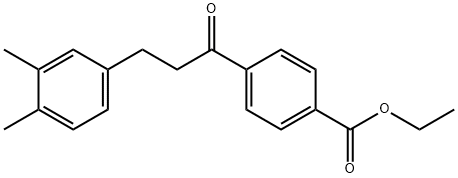 4'-CARBOETHOXY-3-(3,4-DIMETHYLPHENYL)PROPIOPHENONE price.