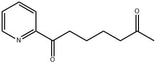 1-(2-PYRIDYL)HEPTAN-1,6-DIONE Struktur