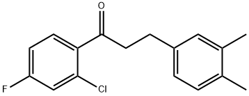 2'-CHLORO-3-(3,4-DIMETHYLPHENYL)-4'-FLUOROPROPIOPHENONE price.