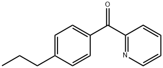 2-(4-N-PROPYLBENZOYL)PYRIDINE Struktur