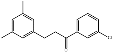 3'-CHLORO-3-(3,5-DIMETHYLPHENYL)PROPIOPHENONE price.