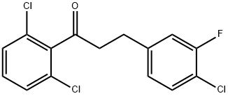 3-(4-CHLORO-3-FLUOROPHENYL)-2',6'-DICHLOROPROPIOPHENONE price.