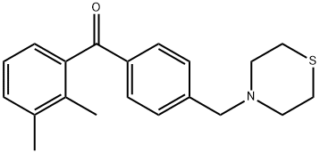 2,3-DIMETHYL-4'-THIOMORPHOLINOMETHYL BENZOPHENONE price.