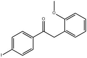 4'-IODO-2-(2-METHOXYPHENYL)ACETOPHENONE Struktur