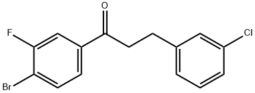 4'-BROMO-3-(3-CHLOROPHENYL)-3'-FLUOROPROPIOPHENONE price.