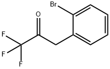 3-(2-BROMOPHENYL)-1,1,1-TRIFLUORO-2-PROPANONE Struktur