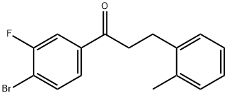 4'-BROMO-3'-FLUORO-3-(2-METHYLPHENYL)PROPIOPHENONE price.