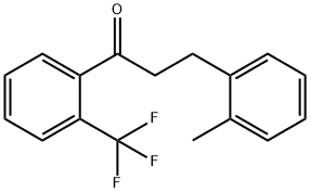 3-(2-METHYLPHENYL)-2'-TRIFLUOROMETHYLPROPIOPHENONE price.