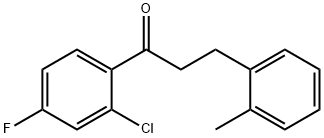 2'-CHLORO-4'-FLUORO-3-(2-METHYLPHENYL)PROPIOPHENONE price.