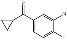 3-CHLORO-4-FLUOROPHENYL CYCLOPROPYL KETONE price.