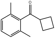 CYCLOBUTYL 2,6-DIMETHYLPHENYL KETONE Struktur