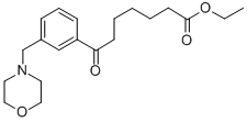 ETHYL 7-[3-(MORPHOLINOMETHYL)PHENYL]-7-OXOHEPTANOATE price.