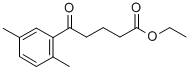 ETHYL 5-(2,5-DIMETHYLPHENYL)-5-OXOVALERATE Struktur