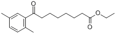 ETHYL 8-(2,5-DIMETHYLPHENYL)-8-OXOOCTANOATE Struktur