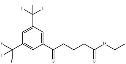 ETHYL 5-(3,5-DITRIFLUOROMETHYLPHENYL)-5-OXOVALERATE price.