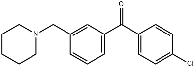 4'-CHLORO-3-PIPERIDINOMETHYL BENZOPHENONE price.