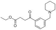 ETHYL 4-OXO-4-[3-(PIPERIDINOMETHYL)PHENYL]BUTYRATE price.